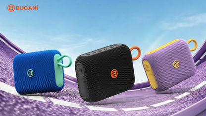 Boxa Portabila Bluetooth Bugani Rove Go 5, 12W, TWS, Waterproof, Albastra