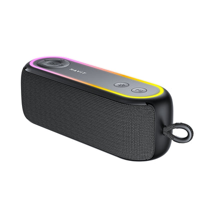 Boxa Portabila Bluetooth HAVIT SK810BT, 7W, RGB, Waterproof, Neagra