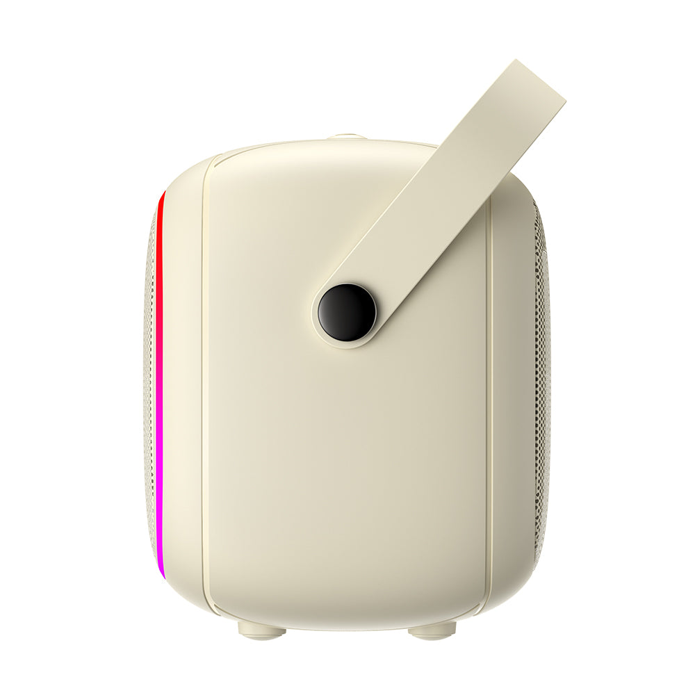 Boxa Portabila Bluetooth HAVIT SK818BT Karaoke, 5W, RGB, Waterproof, Bej