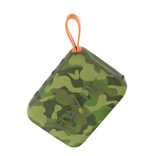 Boxa Portabila Bluetooth HAVIT SK874BT, 8W, Waterproof, Camuflaj