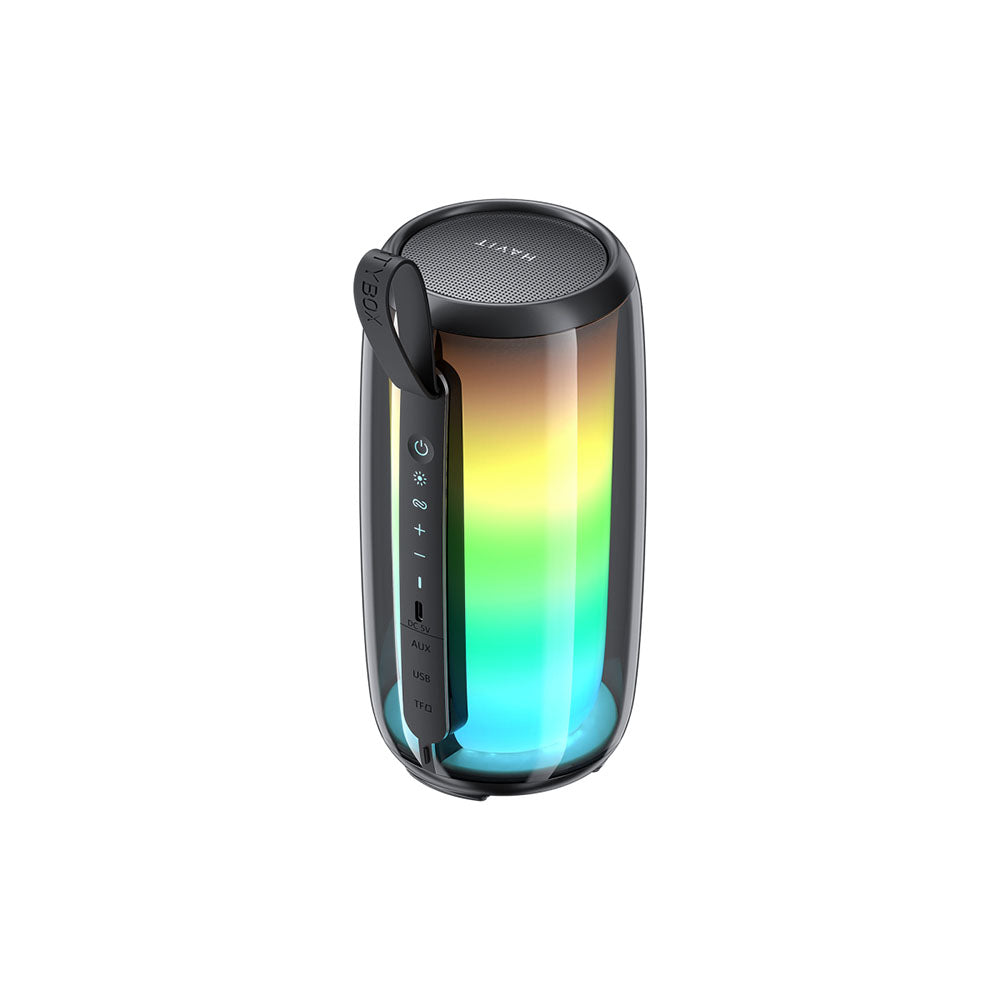 Boxa Portabila Bluetooth HAVIT SK879BT, 8W, RGB, Waterproof, Neagra