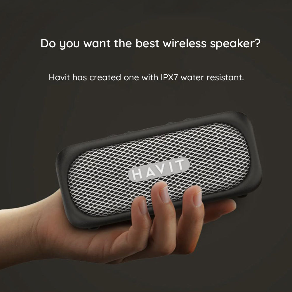 Boxa Bluetooth HAVIT SK905BT, 20W, Waterproof, Bej