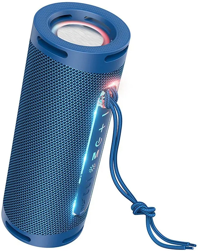 Boxa Portabila Bluetooth HOCO HC9 Dazzling Pulse Sports, 10W, TWS, RGB, Albastra