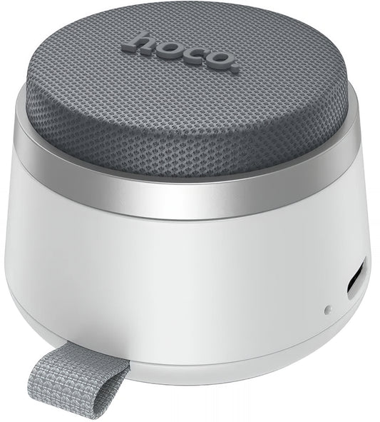 Boxa Portabila Bluetooth HOCO HC43 Mini Magnetic, 8W, TWS, Alba