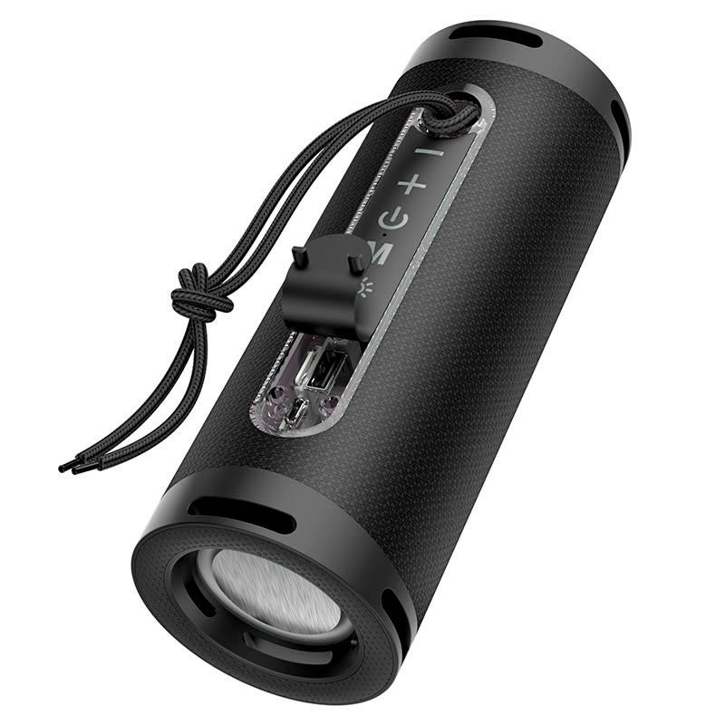 Boxa Portabila Bluetooth HOCO HC9 Dazzling Pulse Sports,10W, TWS, RGB, Neagra