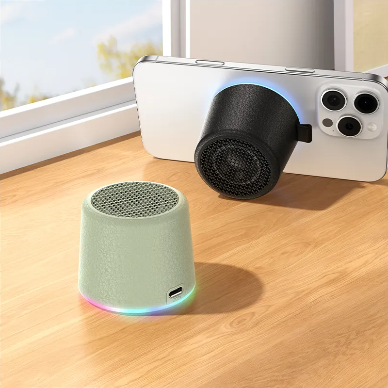 Boxa Portabila Bluetooth HOCO HC49 Mini Magnetic, 8W, TWS, Verde