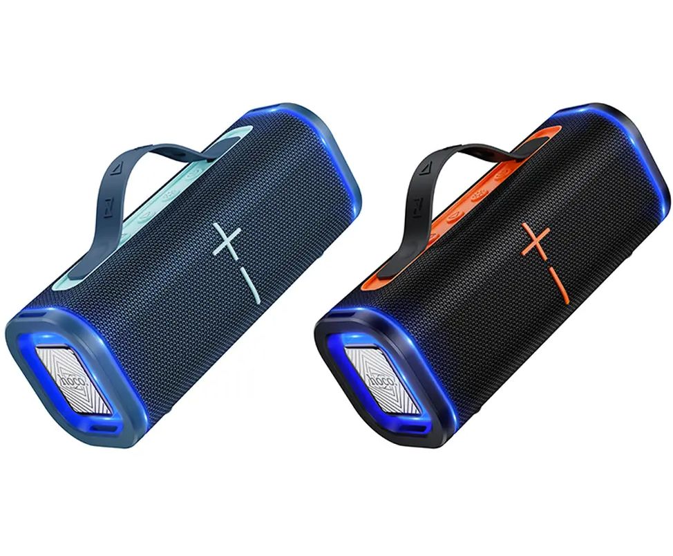 Boxa Portabila Bluetooth HOCO HC51, 30W, TWS, RGB, Albastra