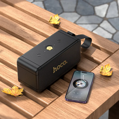 Boxa Portabila Bluetooth HOCO HT1 Max, 2 x 20W, TWS, Neagra