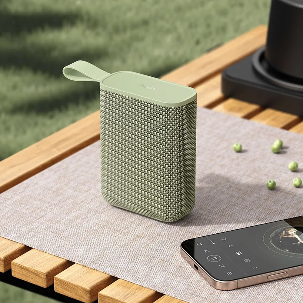 Boxa Portabila Bluetooth HOCO HC34, 5W, TWS, Waterproof, Verde