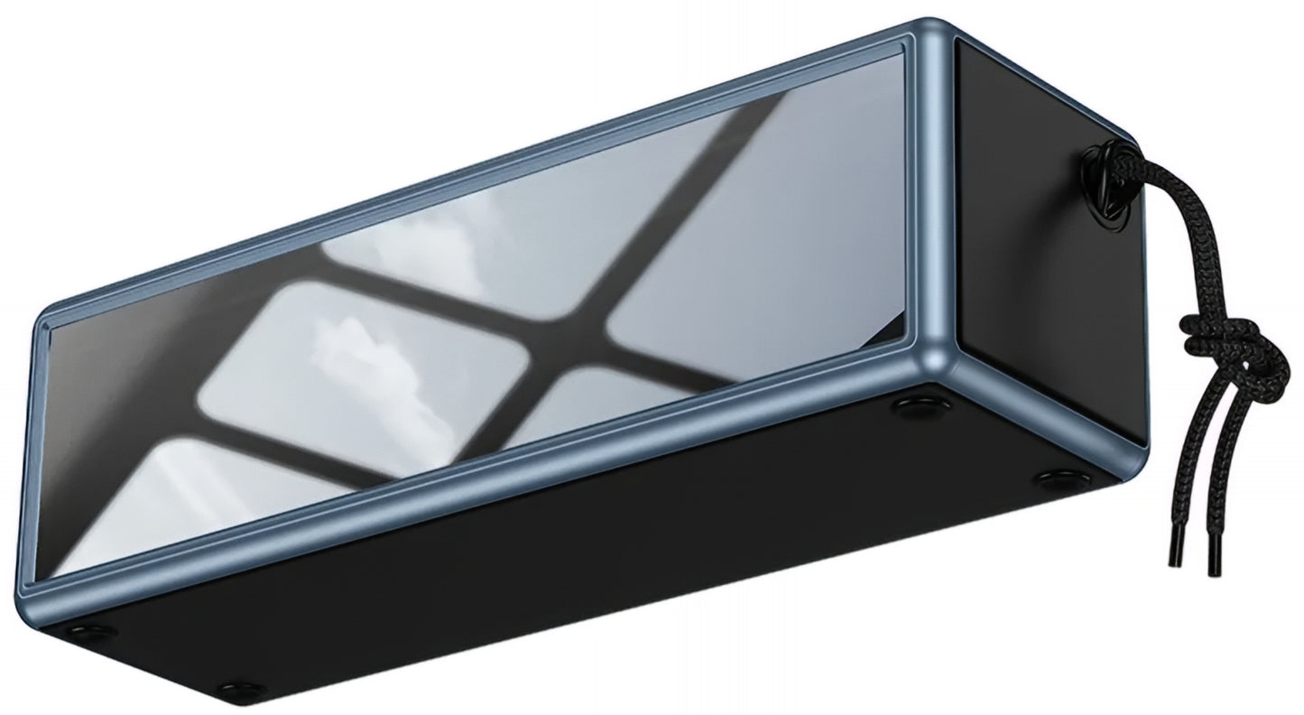 Boxa Portabila Bluetooth HOCO HC40, 2 x 10W, TWS, RGB, Neagra
