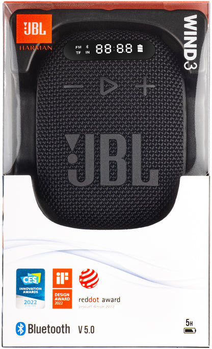 Boxa Portabila Bluetooth JBL Wind 3, 5W, Waterproof, Neagra JBLWIND3