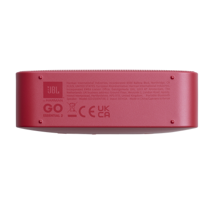 Boxa Portabila Bluetooth JBL Go Essential 2, 3.1W, Pro Sound, Waterproof, Rosie JBLGOES2REDCN