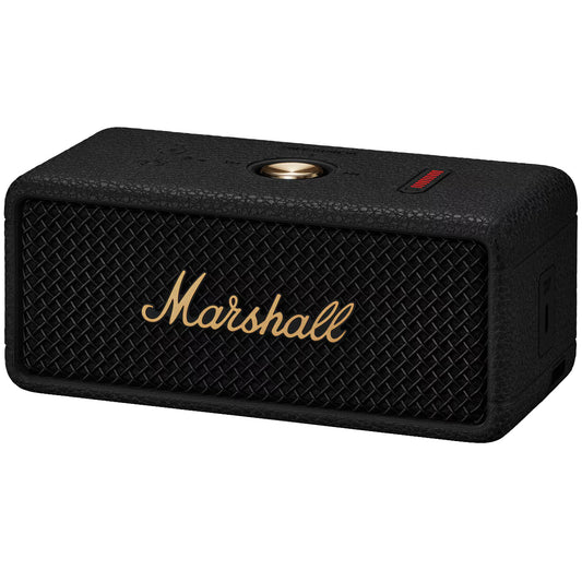 Boxa Portabila Bluetooth Marshall Emberton II, 20W, Waterproof, Neagra Aurie
