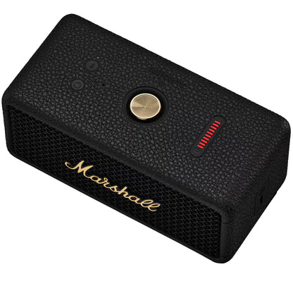 Boxa Portabila Bluetooth Marshall Emberton II, 20W, Waterproof, Neagra Aurie