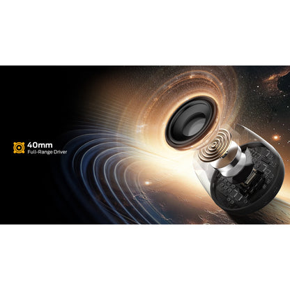 Boxa Portabila Bluetooth Monster Mag Flux, 5W, TWS, RGB, Neagra