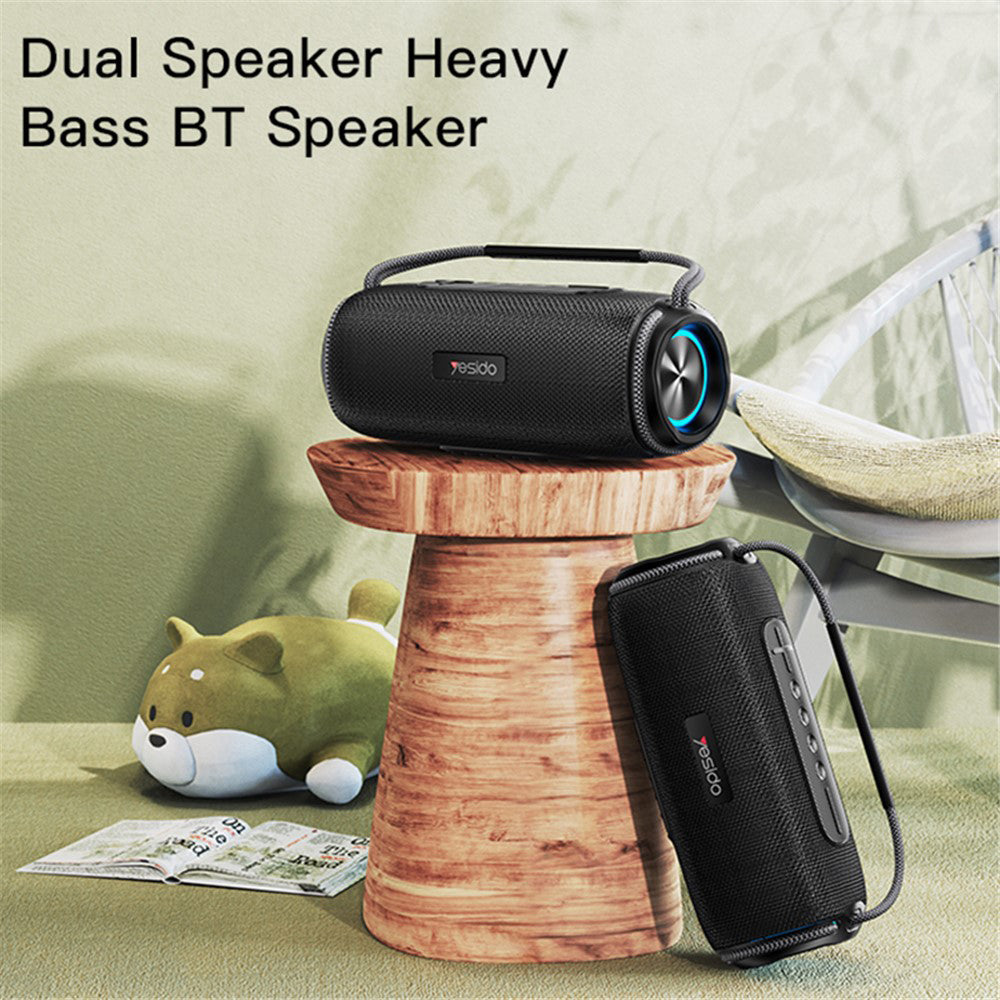 Boxa Portabila Bluetooth Yesido YSW11, 40W, RGB, Waterproof, Neagra