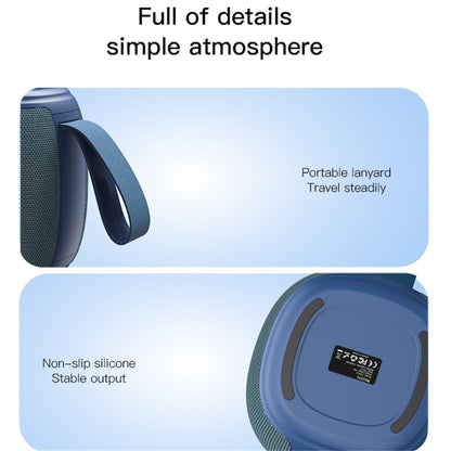 Boxa Portabila Bluetooth Yesido YSW14, 5W, RGB, Albastra