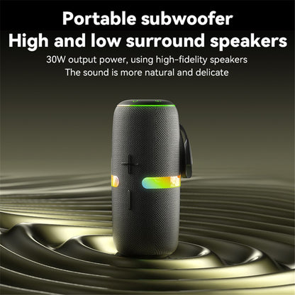 Boxa Portabila Bluetooth Yesido YSW22, 30W, RGB, Waterproof, Neagra