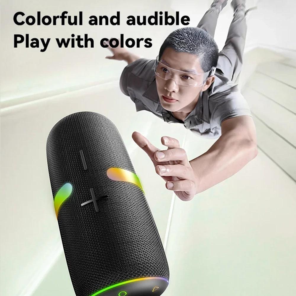 Boxa Portabila Bluetooth Yesido YSW22, 30W, RGB, Waterproof, Neagra