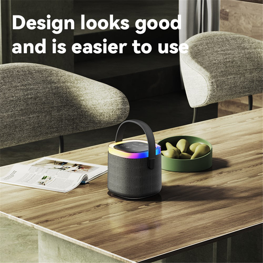 Boxa Portabila Bluetooth Yesido YSW25, 5W, RGB, Neagra