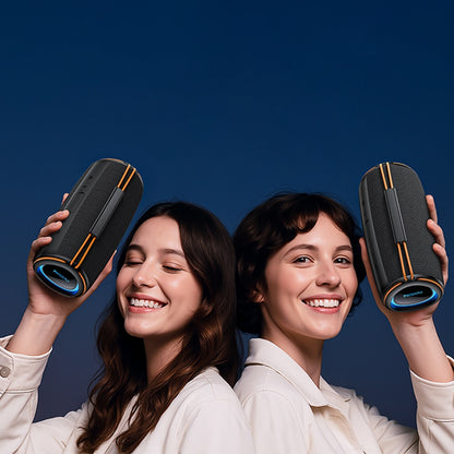 Boxa Portabila Bluetooth Yesido YSW38, 30W, TWS, RGB, Neagra