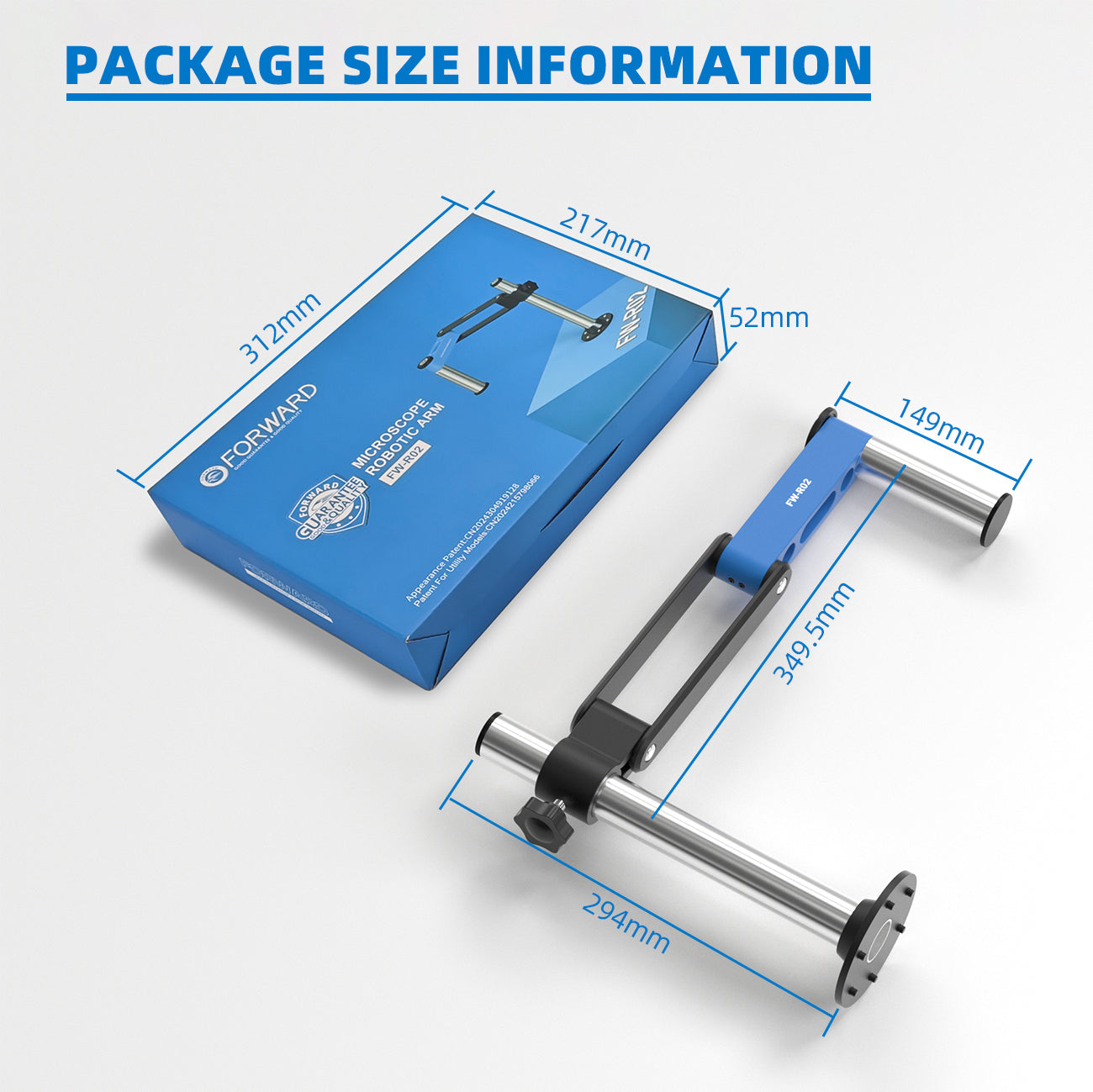 Brat Reglabil Forward FW-R02 pentru Microscop