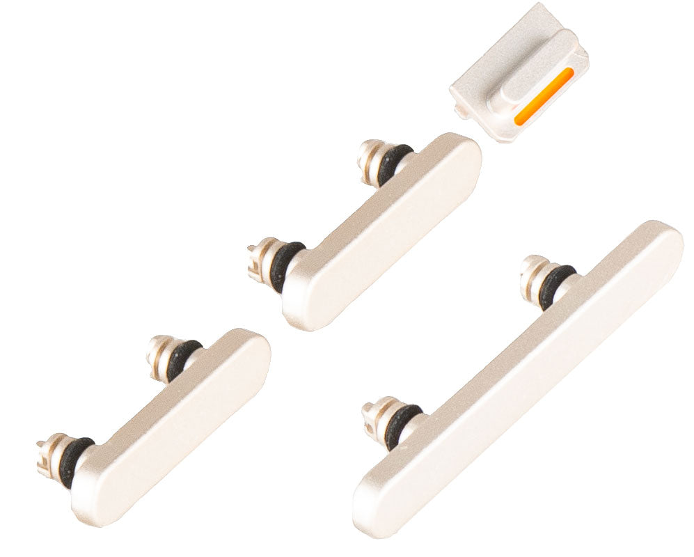 Buton On-Off - Volum - Profil Apple iPhone 13, Alb