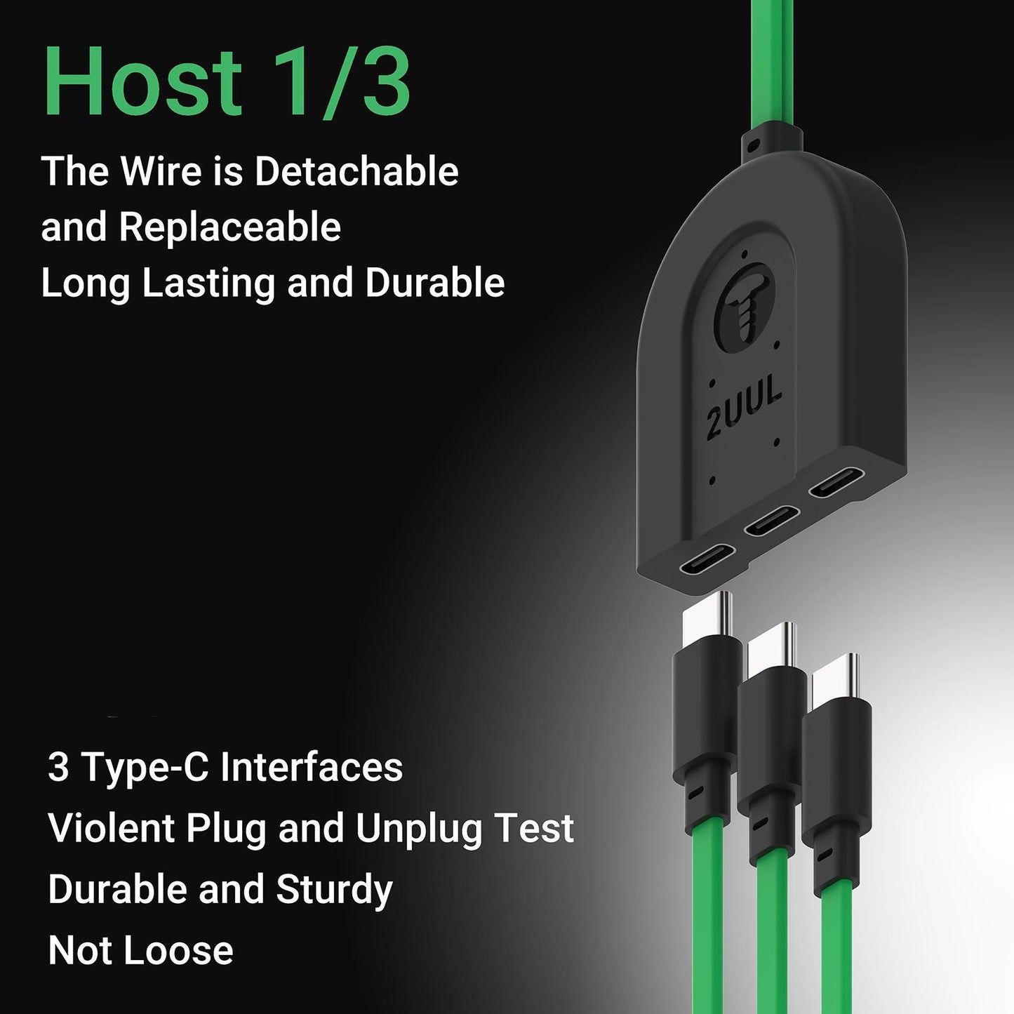 Cablu Alimentare 2UUL PW02 pentru Apple iPhone / Android Series