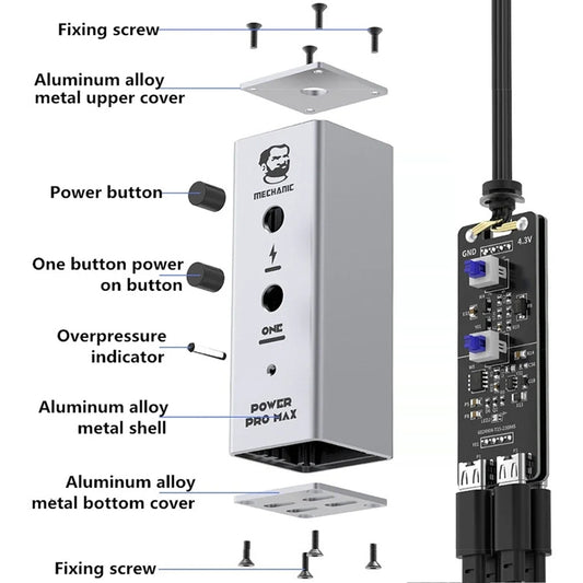 Cablu Alimentare Mechanic Power Pro Max pentru Apple iPhone 6 - 13 Pro Max Series