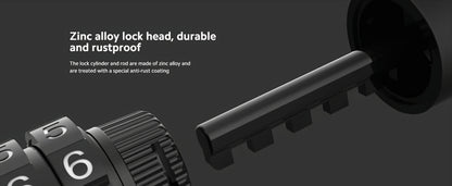 Cablu Antifurt Xiaomi pentru Trotineta Electrica, Neagra BHR6751GL
