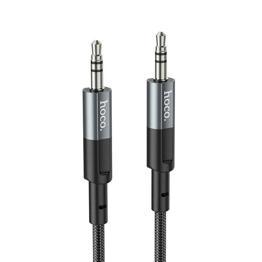 Cablu Audio 3.5mm - 3.5mm HOCO UPA23, 1m, Gri