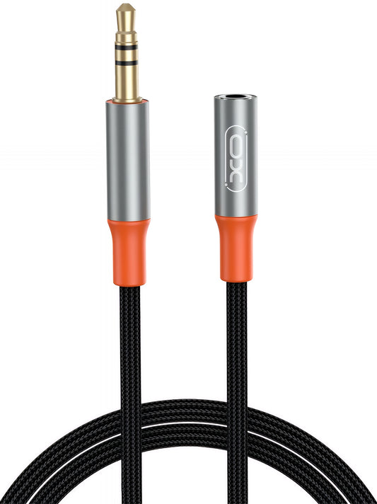 Cablu Audio 3.5mm - 3.5mm XO Design NB-R269A, 1m, Negru