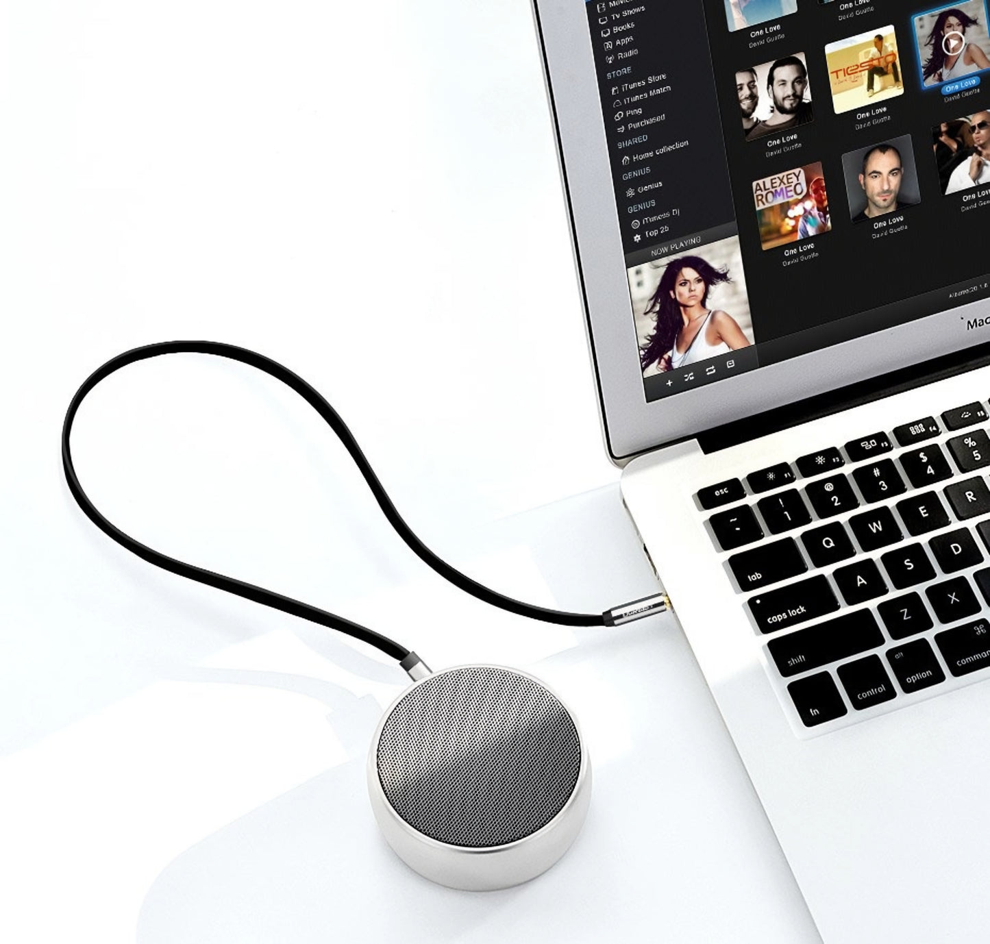 Cablu Audio 3.5mm - 3.5mm UGREEN AV119 Angled, 5m, Negru