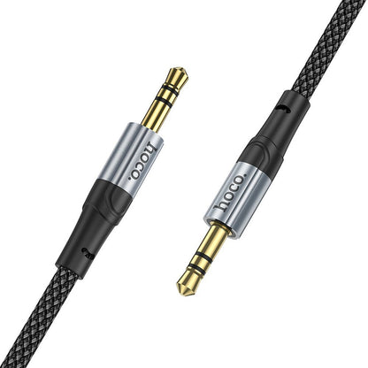 Cablu Audio 3.5mm - 3.5mm HOCO UPA26, 1m, Negru