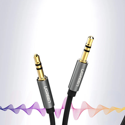 Cablu Audio 3.5mm - 3.5mm UGREEN AV119, 1m, Negru
