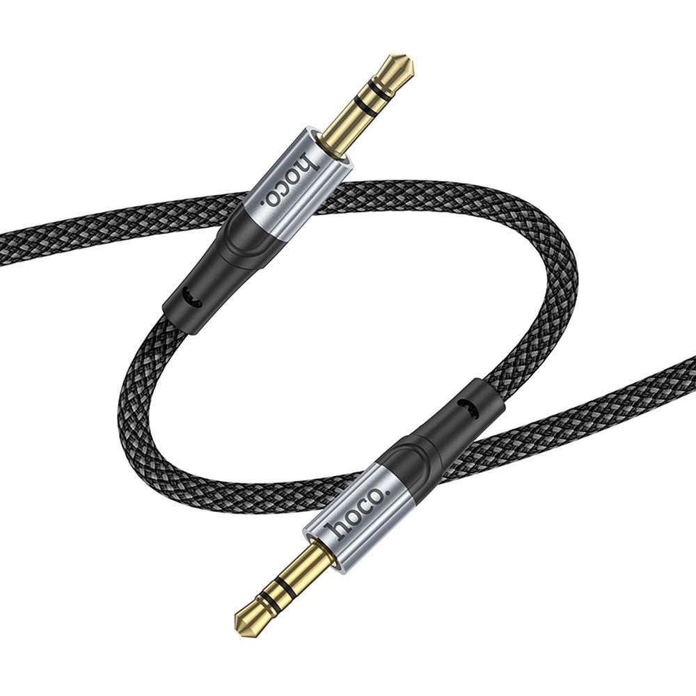 Cablu Audio 3.5mm - 3.5mm HOCO UPA26, 1m, Negru