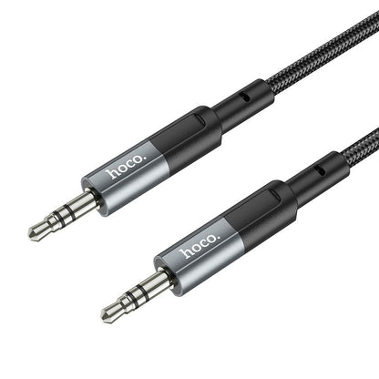 Cablu Audio 3.5mm - 3.5mm HOCO UPA22, 1m, Negru