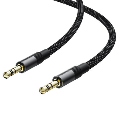 Cablu Audio 3.5mm - 3.5mm Acefast J10, 1m, Negru