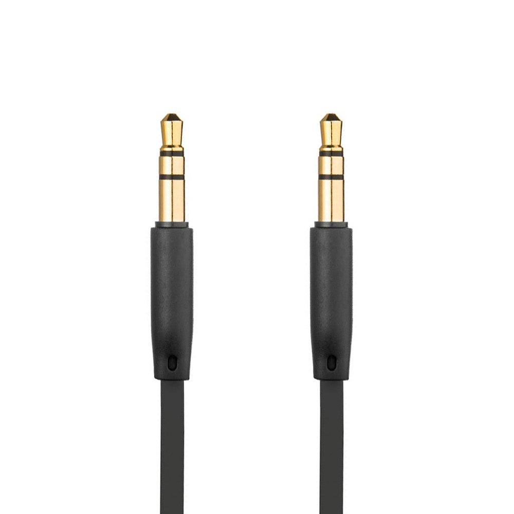 Cablu Audio 3.5mm - 3.5mm Fixed, 1m, Negru