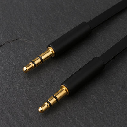 Cablu Audio 3.5mm - 3.5mm Fixed, 1m, Negru