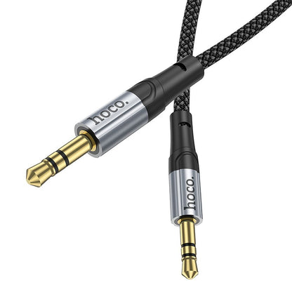 Cablu Audio 3.5mm - 3.5mm HOCO UPA26, 1m, Negru