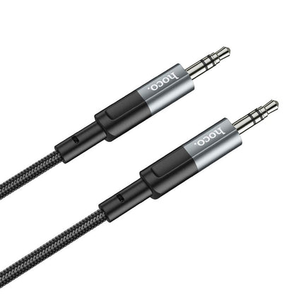 Cablu Audio 3.5mm - 3.5mm HOCO UPA22, 1m, Negru