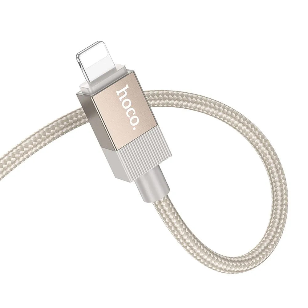 Cablu Audio Lightning - 3.5mm HOCO UPA32A, 1m, Auriu