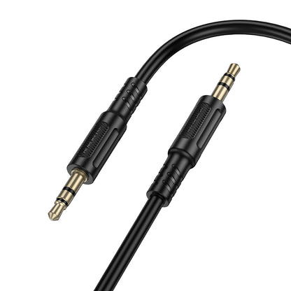 Cablu Audio 3.5mm - 3.5mm Borofone BL25 Nice, 1m, Negru