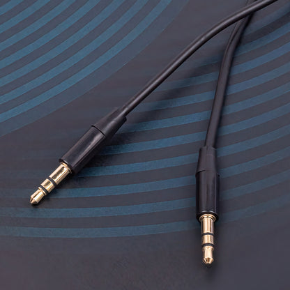 Cablu Audio 3.5mm - 3.5mm MaXlife, 1m, Negru