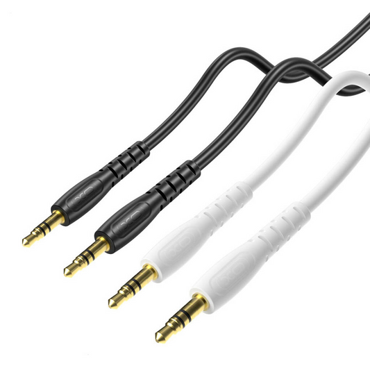 Cablu Audio 3.5mm - 3.5mm XO Design NB-R270, 1m, Negru