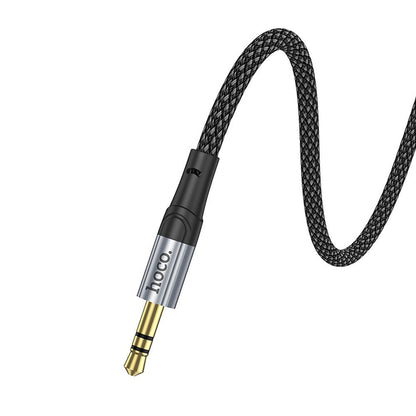 Cablu Audio 3.5mm - 3.5mm HOCO UPA26, 1m, Negru