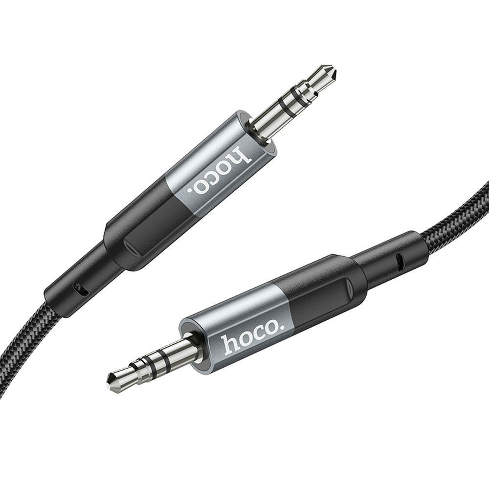 Cablu Audio 3.5mm - 3.5mm HOCO UPA22, 1m, Negru