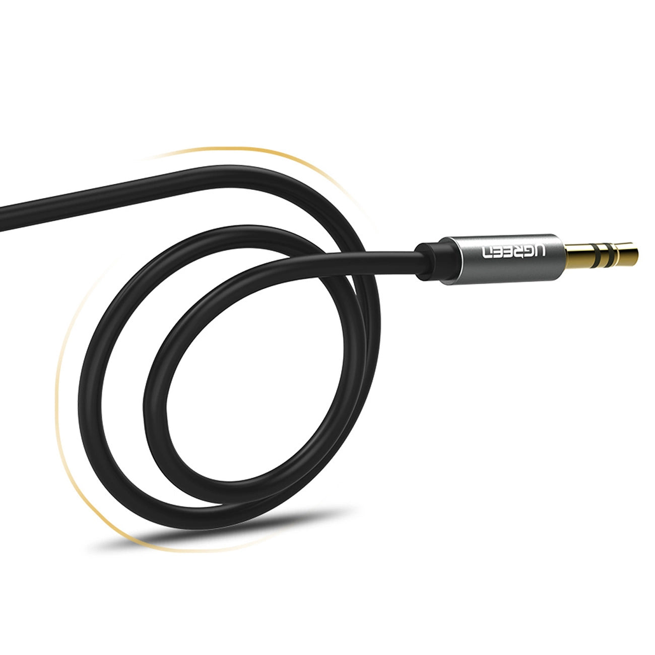 Cablu Audio 3.5mm - 3.5mm UGREEN AV119, 1m, Negru