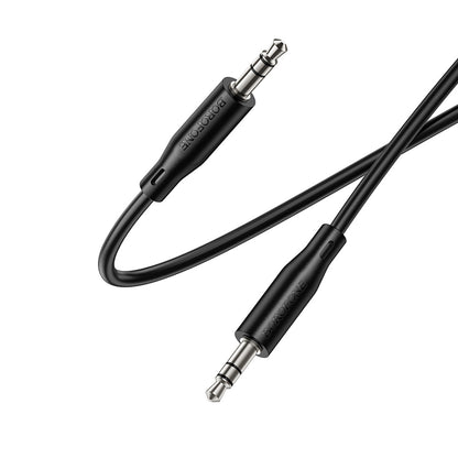 Cablu Audio 3.5mm - 3.5mm Borofone BL26 Standard, 1m, Negru